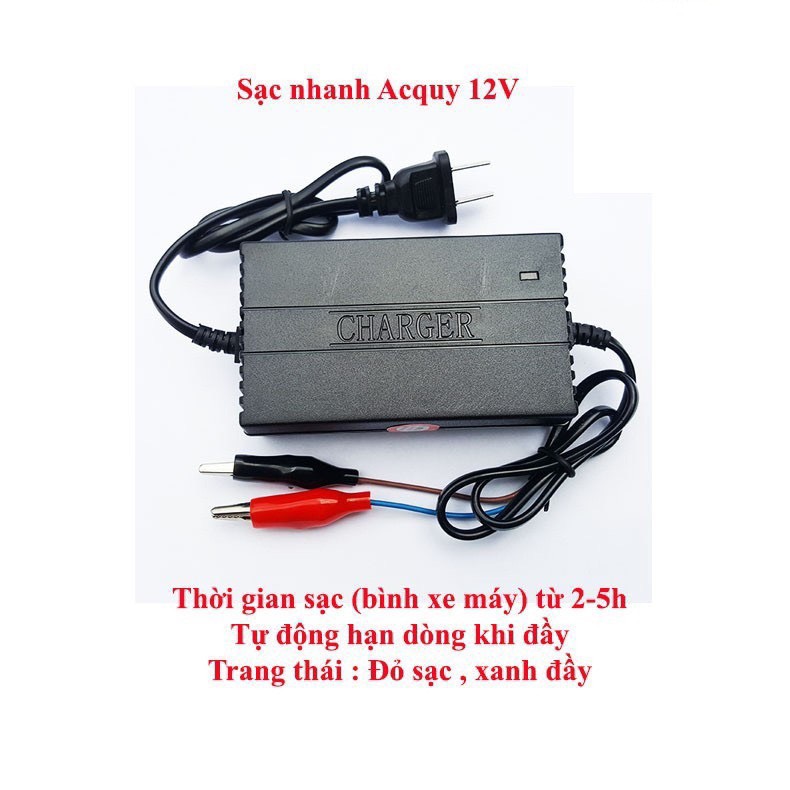 Sạc Bình Acquy 12V-2A