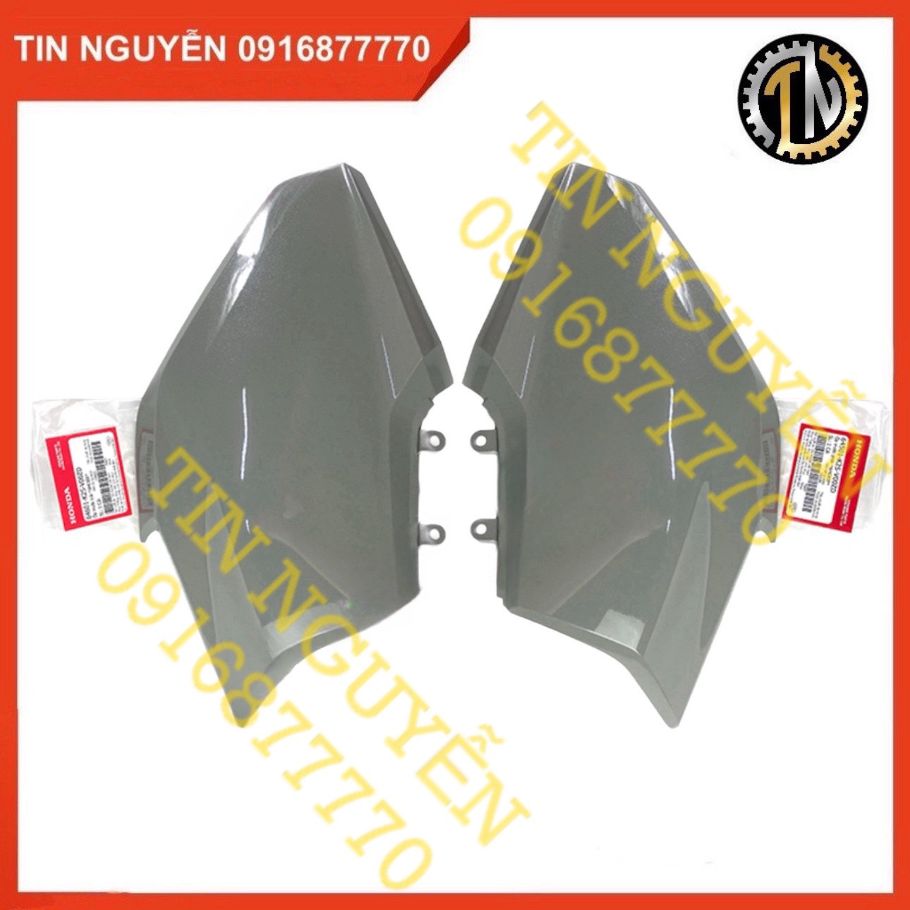Bửng trước xe Vario 160 màu xi măng chính hãng Honda