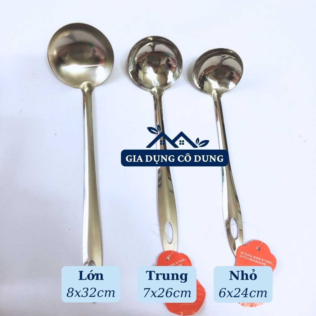 Vá Lẩu Inox Trơn 3 Cỡ (Nhỏ, Trung, Lớn)