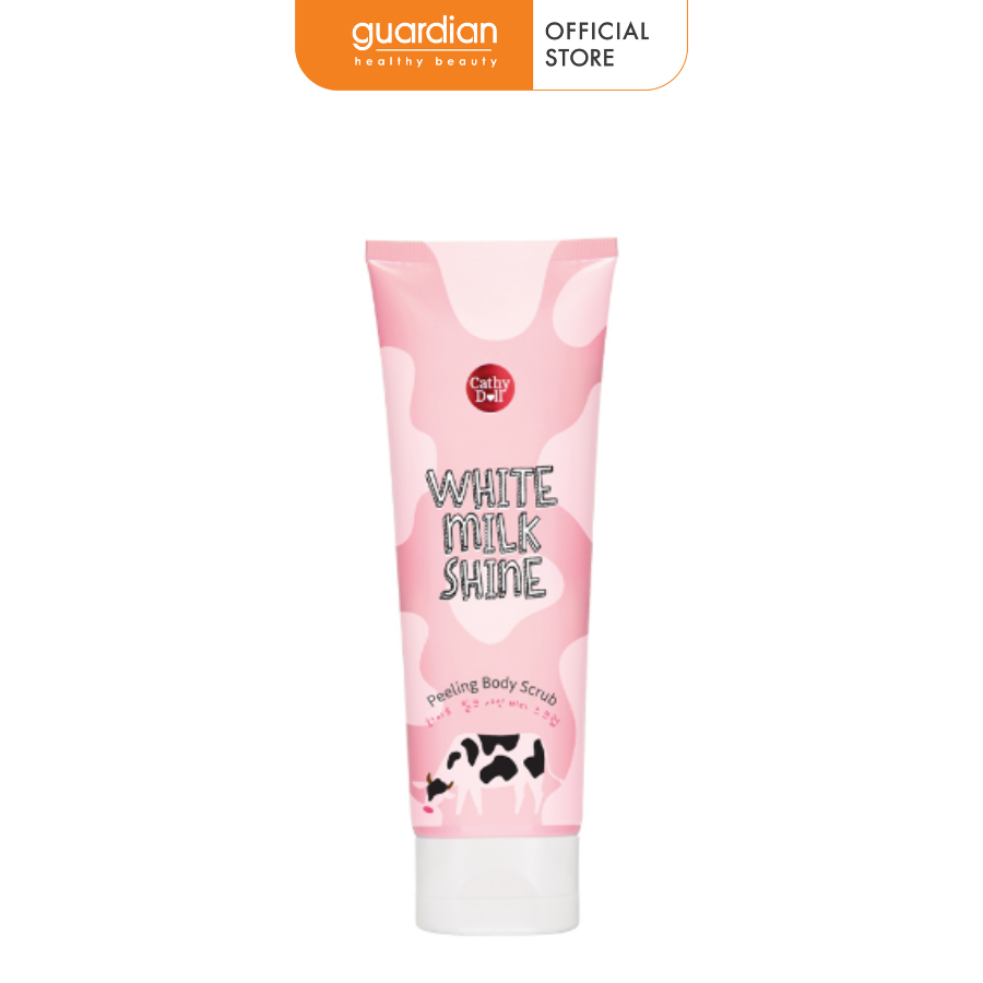 Tẩy Tế Bào Chết Sữa Bò White Milk Shine Peeling Body Scrub CATHY DOLL 320Ml