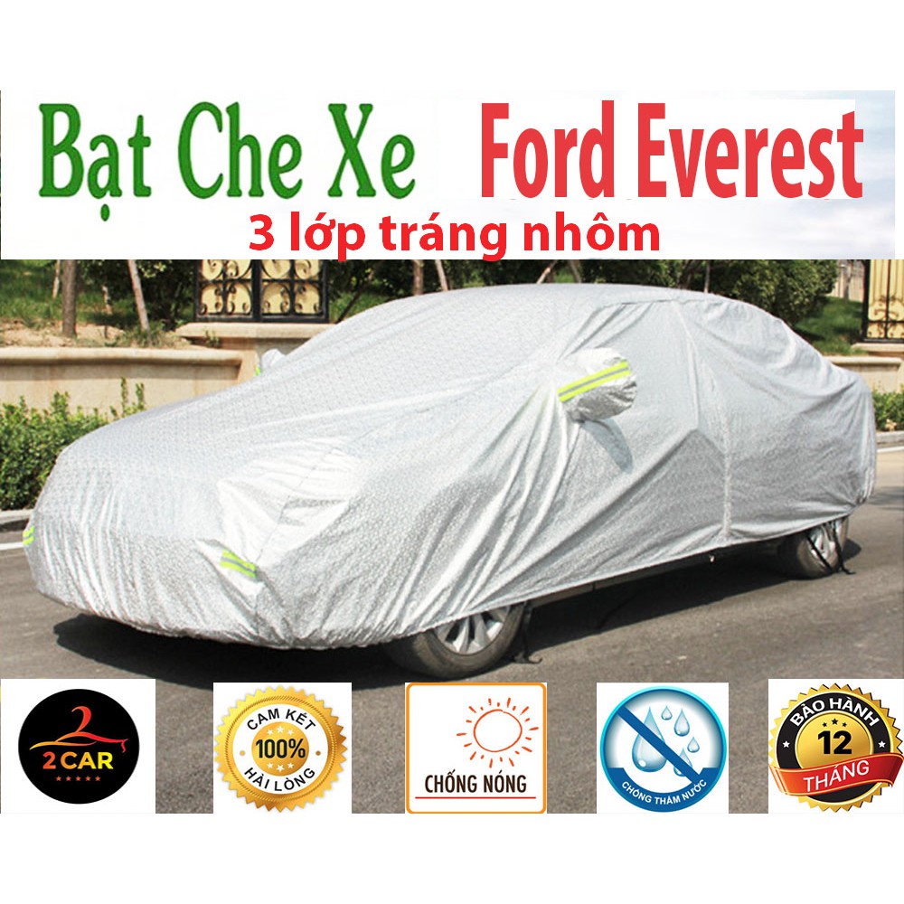 Bạt Che Phủ Xe VinFast Lux SA Cao Cấp (bạt 3 lớp Tráng Nhôm, chống xước)- Size YXXL