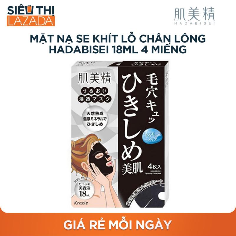 Mặt nạ se khít lỗ chân lông Hadabisei 18ml x 4 miếng
