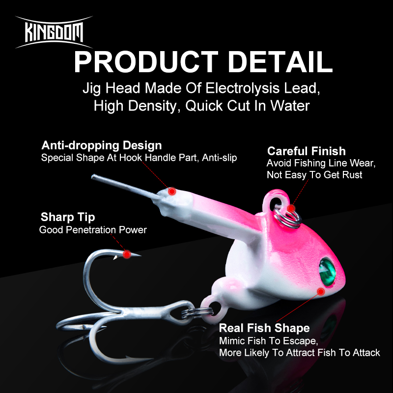 Kingdom Mồi Câu Cá JIG Mồi Cứng