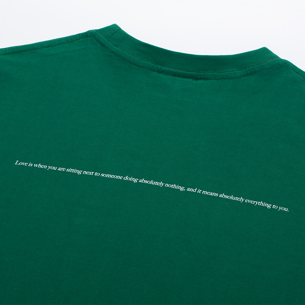 Áo thun UNDER & Love Tee (Green) - UTS011A