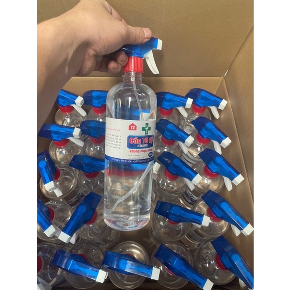 Dung dịch rửa tay Cồn Kháng khuẩn 70 Độ chai 1000Ml .