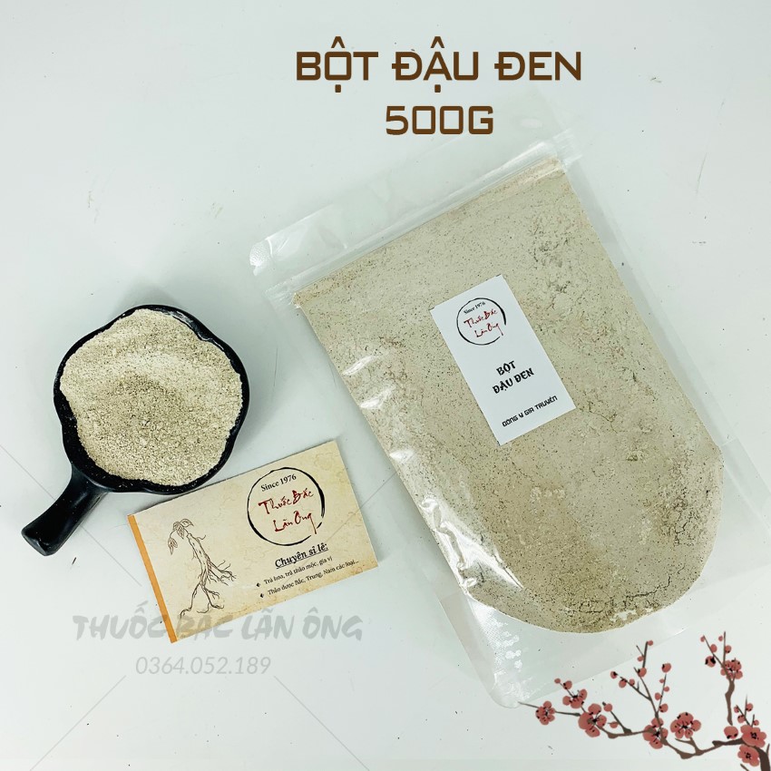 Bột đậu đen rang thơm 500g giúp bồi bổ sức khỏe