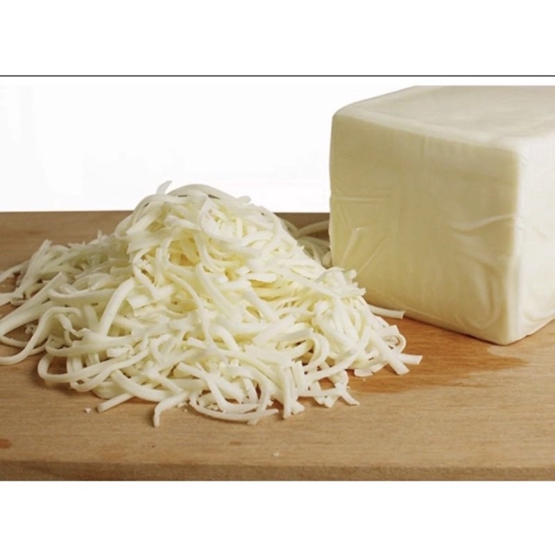 Phô mai mozzarela bào sợi túi zip chiết 100g
