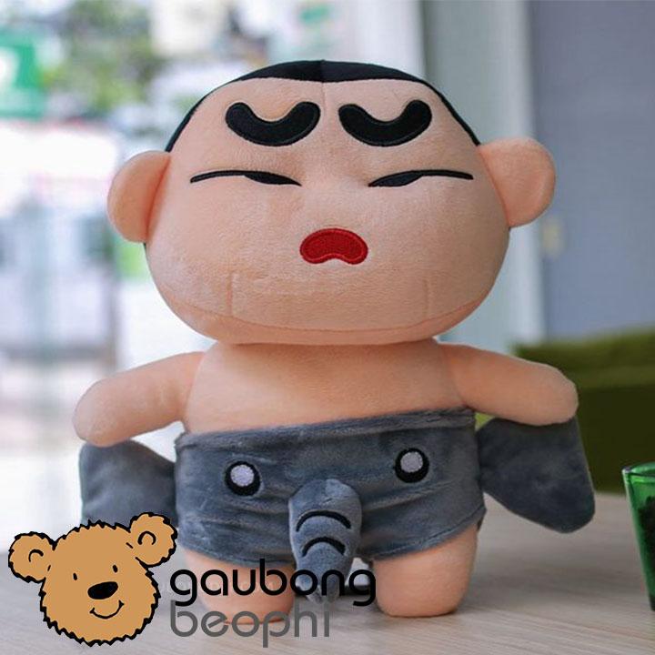 GẤU BÔNG SHIN MẶC QUẦN VOI SIZE 1M