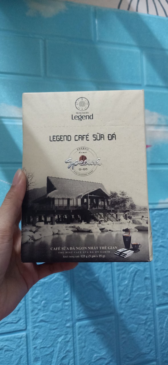 CÀ PHÊ SỮA LEGEND TRUNG NGUYÊN - HỘP 5 (25G/GÓI)
