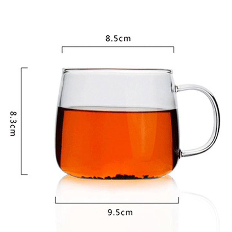 Ly thủy tinh chịu nhiệt cao cấp 450ml