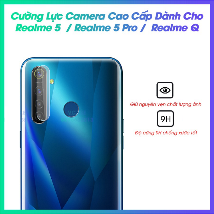 Cường lực Camera Realme 5/Realme 5pro/Realme Q