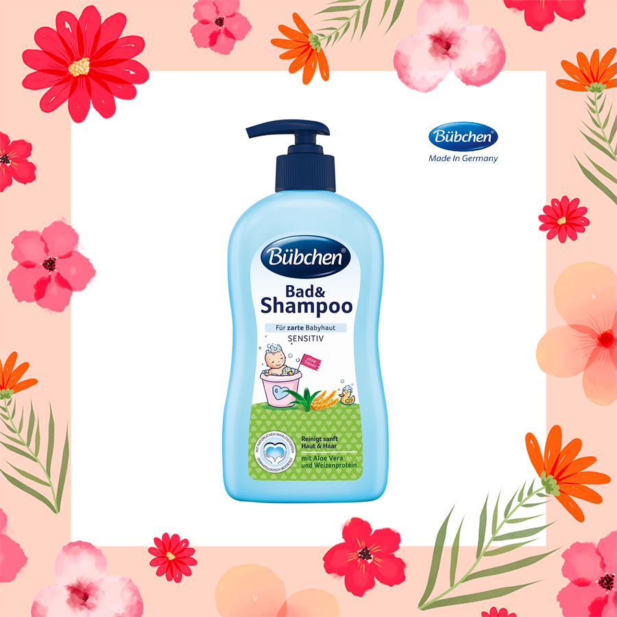 Sữa tắm gội Bubchen Bad and Shampoo 400ml