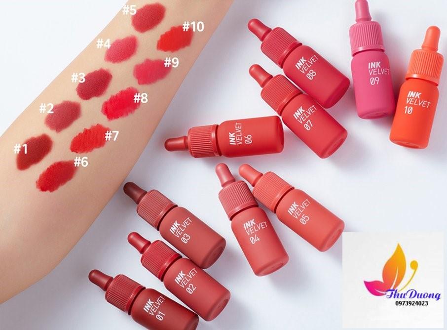 [HCM]Son Kem Siêu Lì Siêu Mịn Ink The Velvet (New 2019 )