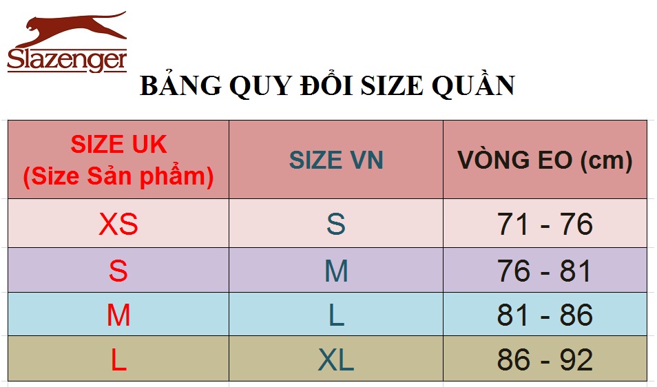 Quần Short nam Slazenger Woven (màu Navy) - Hàng size UK