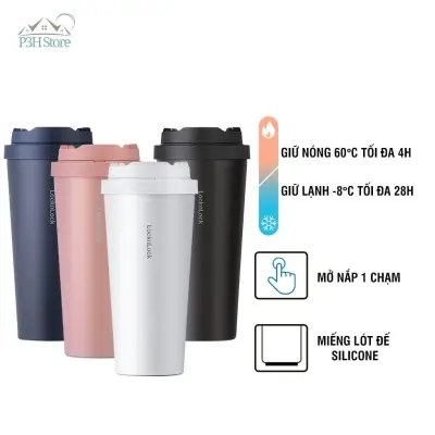 Ly Giữ Nhiệt Lock&Lock Energetic One-Touch Tumbler 550ml LHC3249
