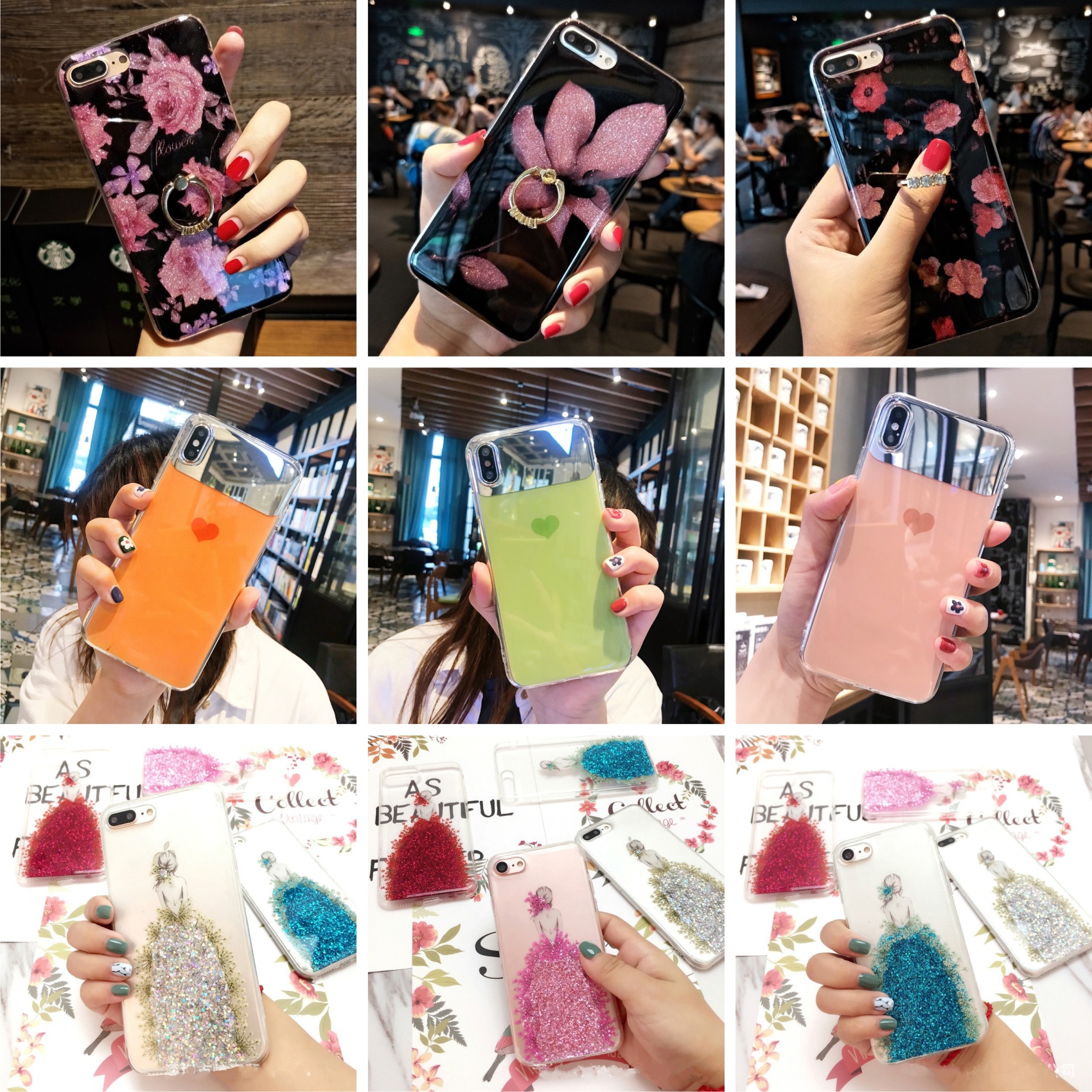 [Iphone X/Xs] Ốp Lưng Điện Thoại Giá Rẻ Nhiều Mẫu [20k]