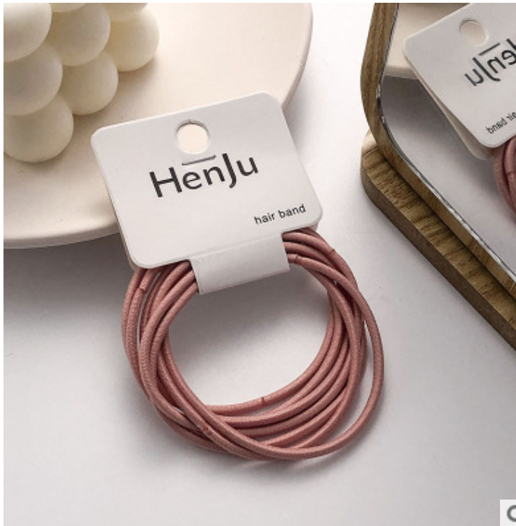 et Dây Cột Tóc Đơn Giản Cực Xinh