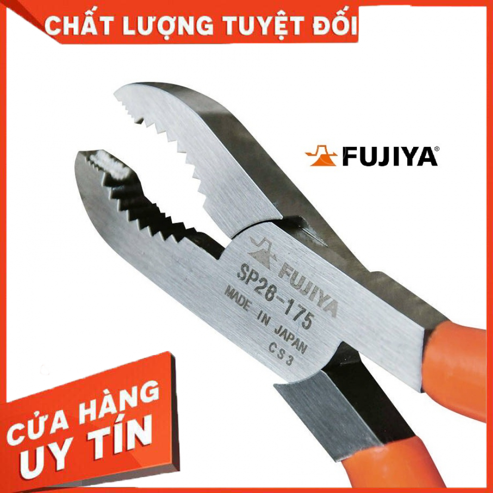 Kìm vặn đầu ốc Fujiya SP26-175 7"/175mm Nhật Bản