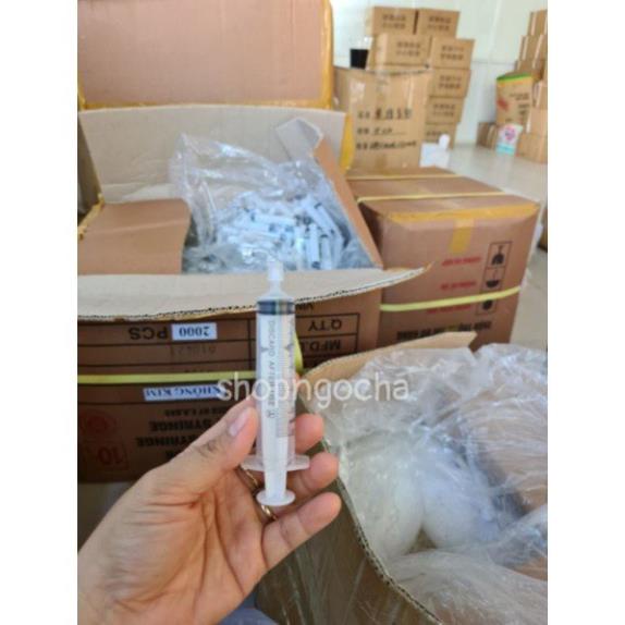 [Combo 10c] Ống xilanh có đầu chiết nước hoa 10ml