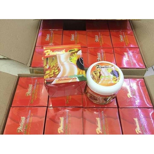 Kem tan mỡ bụng gừng ớt Flourish 500ml - Thái Lan