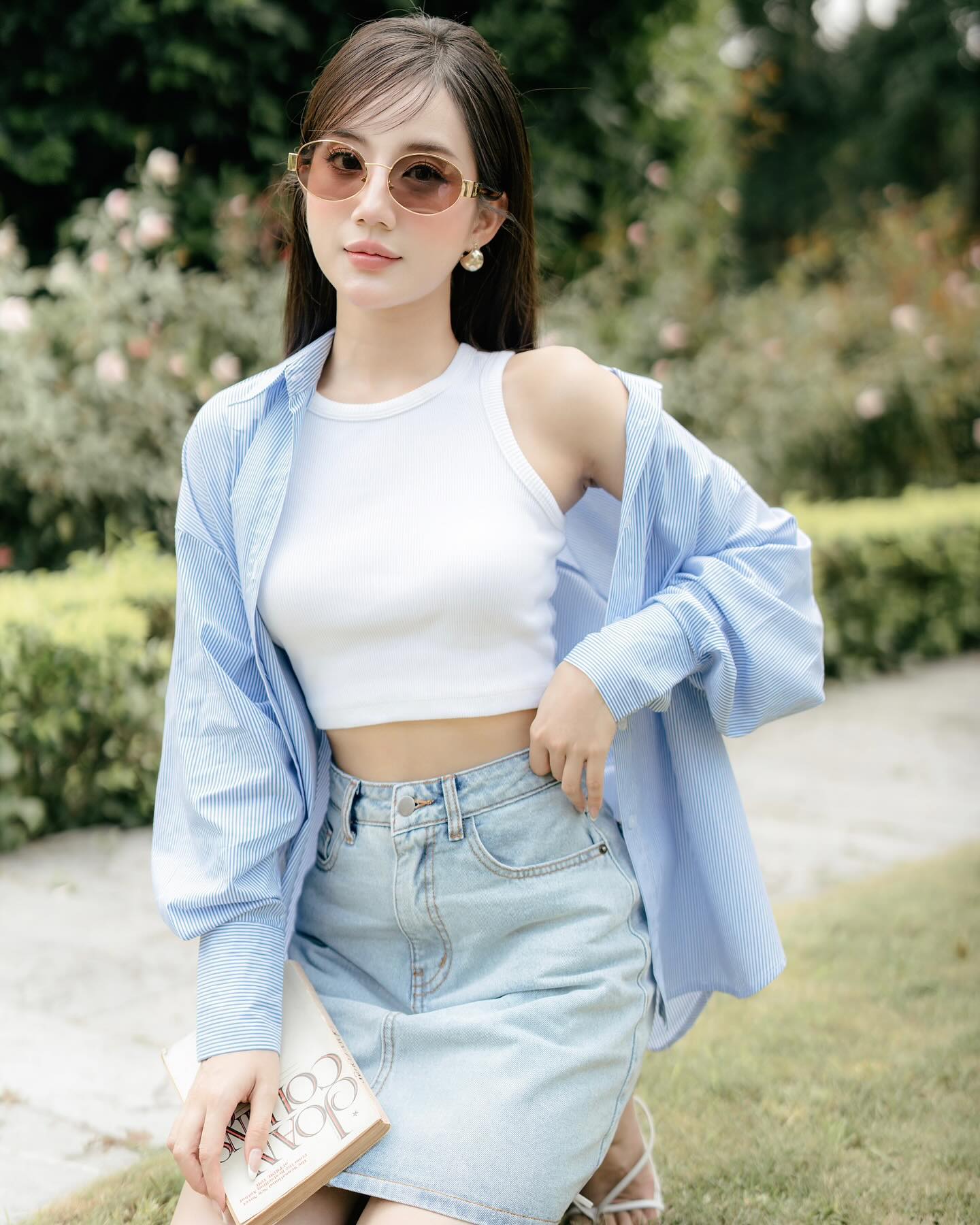 Áo croptop thun Tanktop Tee Maxy Workshop