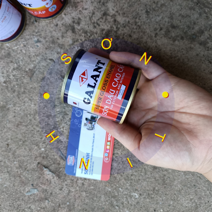 SƠN DẦU GALANT MÀU Trắng 70ML