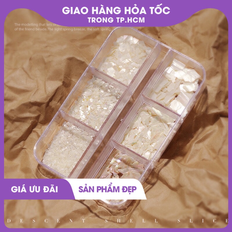 Xà cừ ngọc trai trang trí móng nail 1201