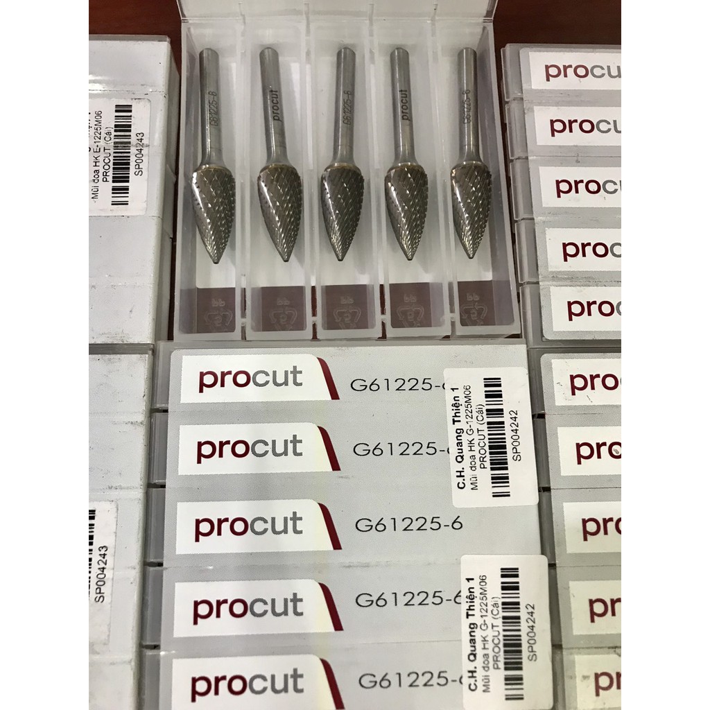 Mũi doa hợp kim PROCUT G1225 cốt M6