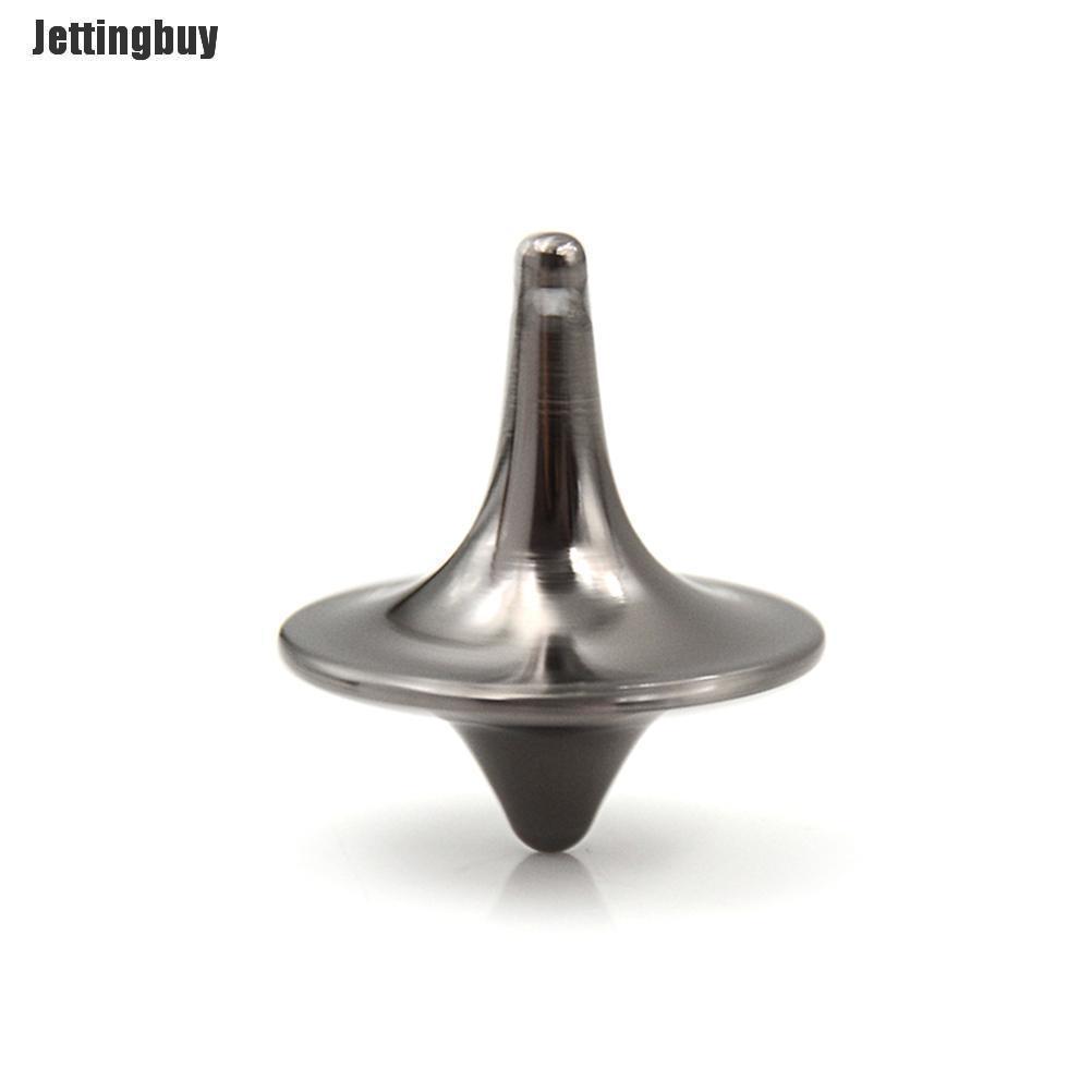 Jettingbuy Metal Gyro Great Accurate Spinning Top Hot Movie Totem Print Spinning Top Toy