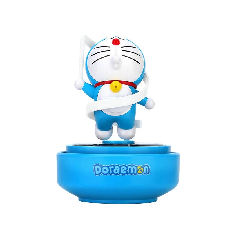 100% Authentic Doraemon Car Aromatherapy Ornaments Rotating Solar Car Interior Vehicle Mounted Aromatherapy Vehicle Mounted Ornaments Air Fresheners Car Decoration RST10741