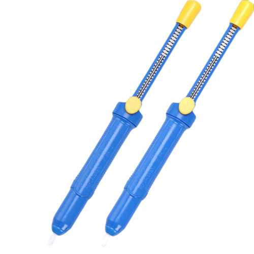 Hút thiếc, máy hút thiếc hàn to GS-100 dài 33cm dùng hút thiếc chân linh kiện điện tử