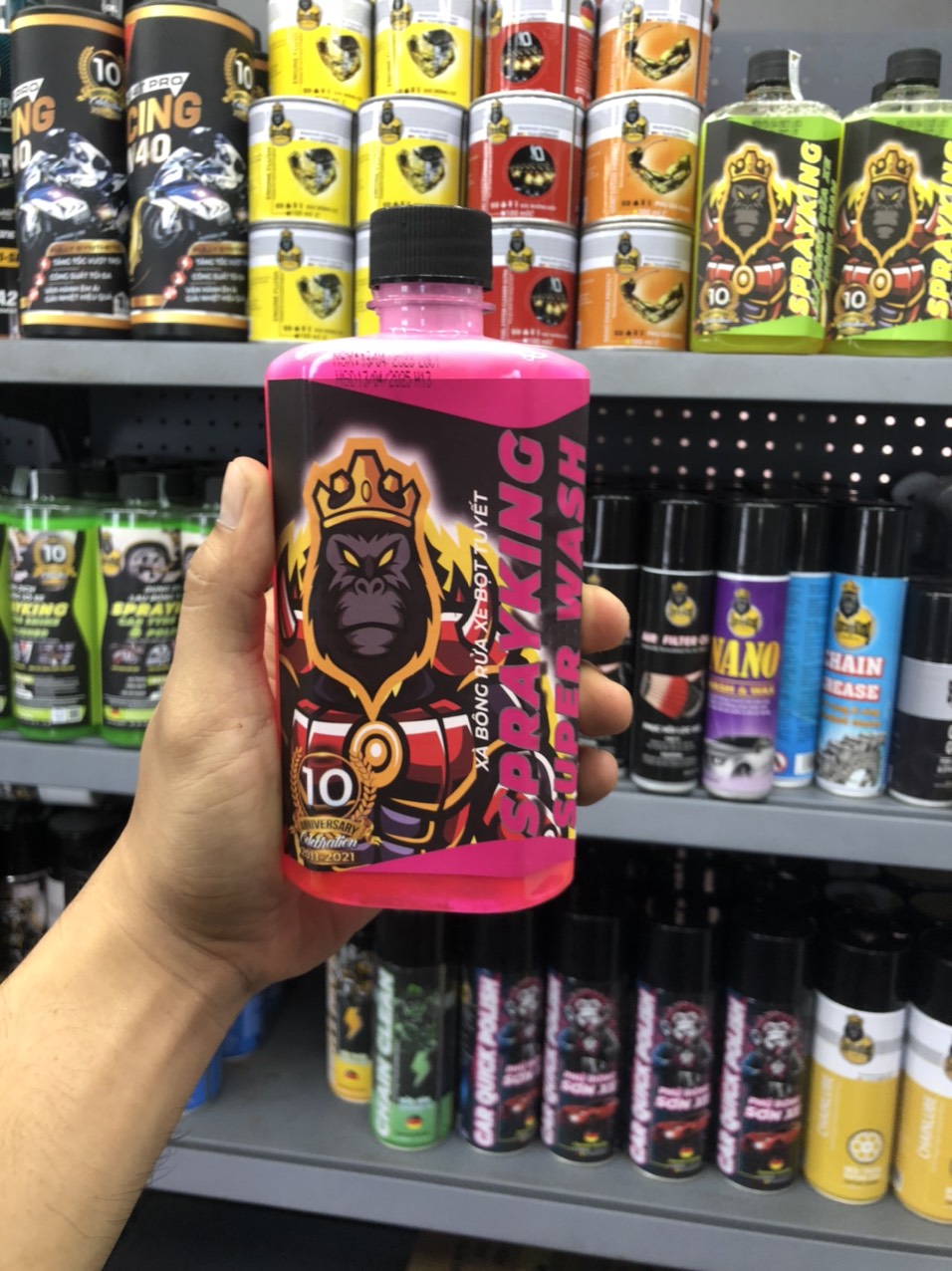 XÀ BÔNG BỌT TUYẾT SPRAYKING 500ML