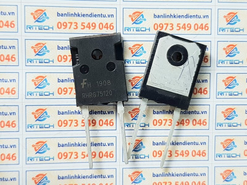 Rhrg75120 diode schottky 1200v/75a to-247