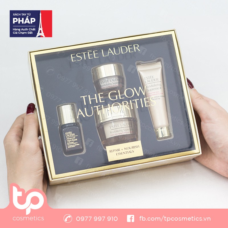 Bộ Sản Phẩm 4 Món Estee Lauder The Glow Authorities