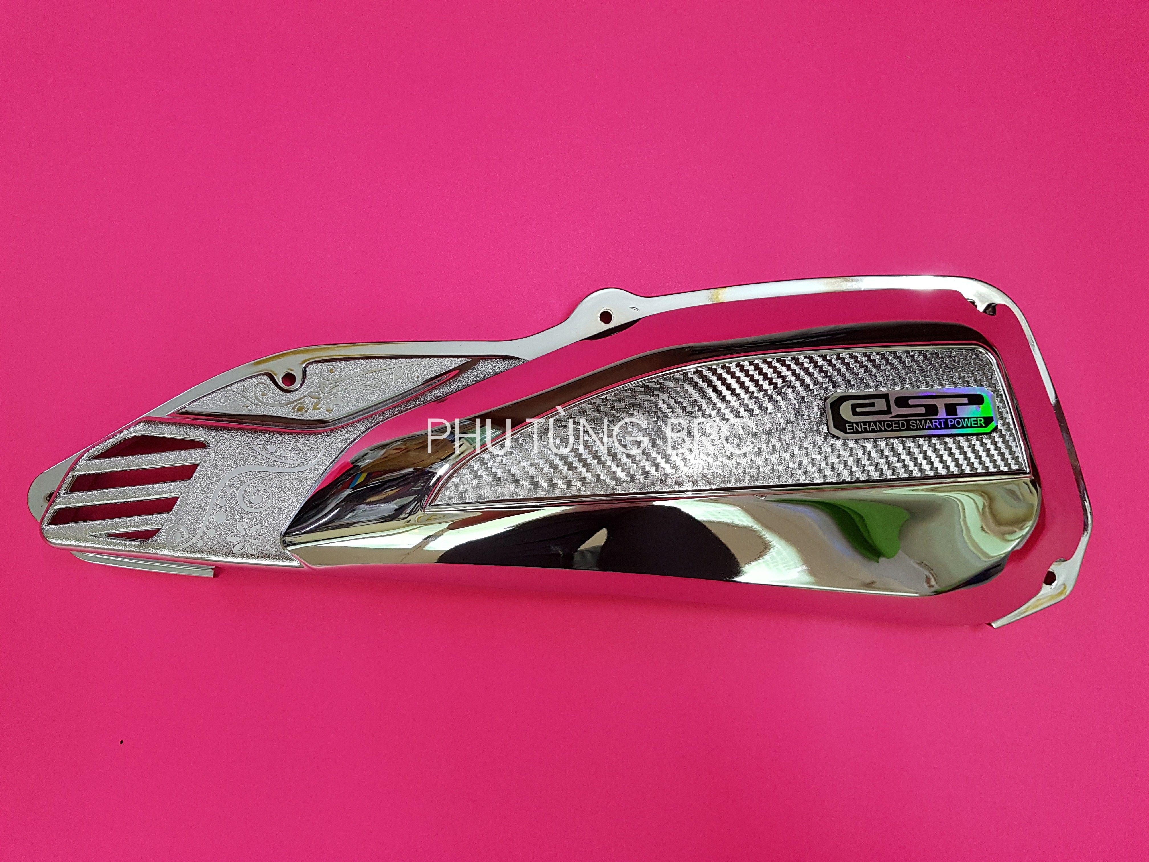 Ốp che lọc gió ( pô e) mạ CROM xe VISION 2014 - 2019