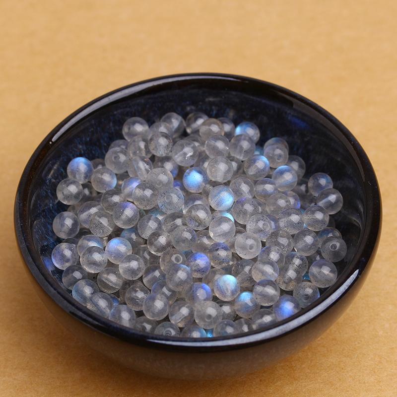 Hạt đá xà cừ labradorite 5A dùng làm sản phẩm handmade DIY