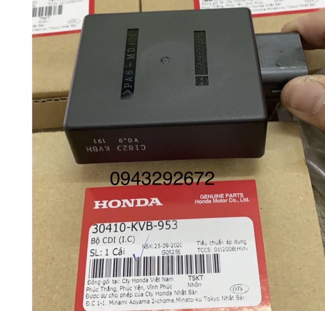 IC Click 110 Honda (30410KVB953)