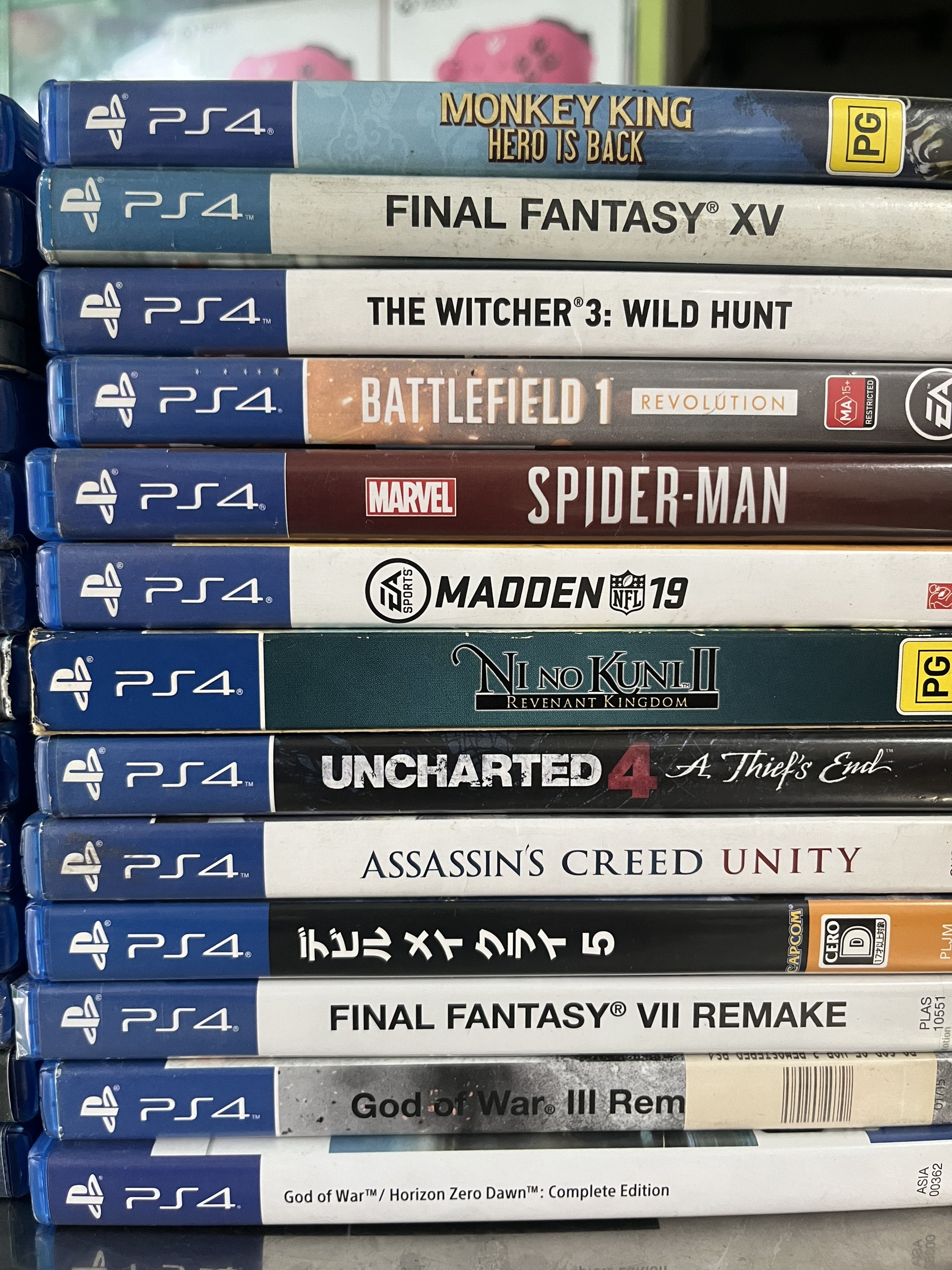 Đĩa game Ps4 các loại - inbox Shop - Playstation 4 Disc