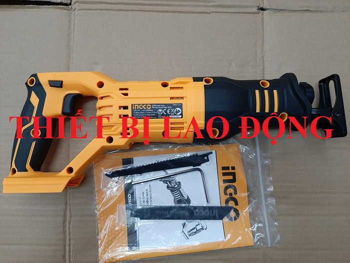 20V Máy cưa kiếm dùng pin Ingco CRSLI1151 (KHÔNG KÈM PIN VÀ SẠC)