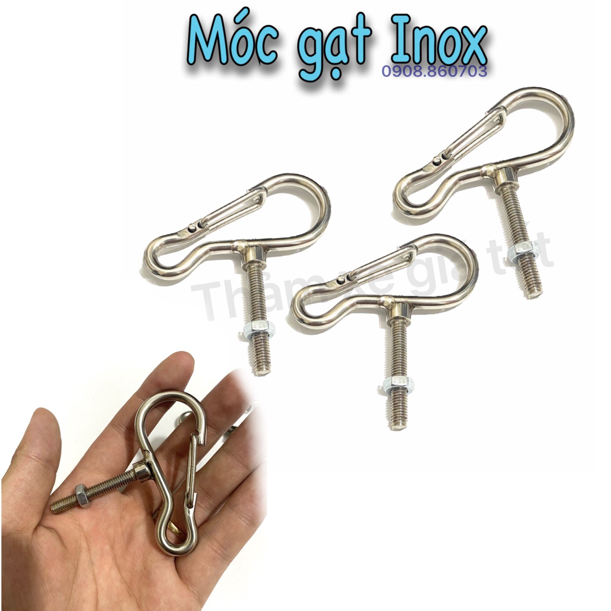 Móc inox, titan treo đồ xe máy titan cứng cáp