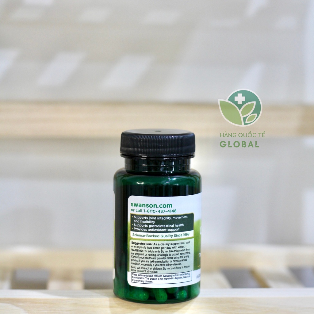 [Hàng Quốc Tế] SWANSON CELERY SEED EXTRACT, 60 viên, Hỗ trợ đường tiết niệu