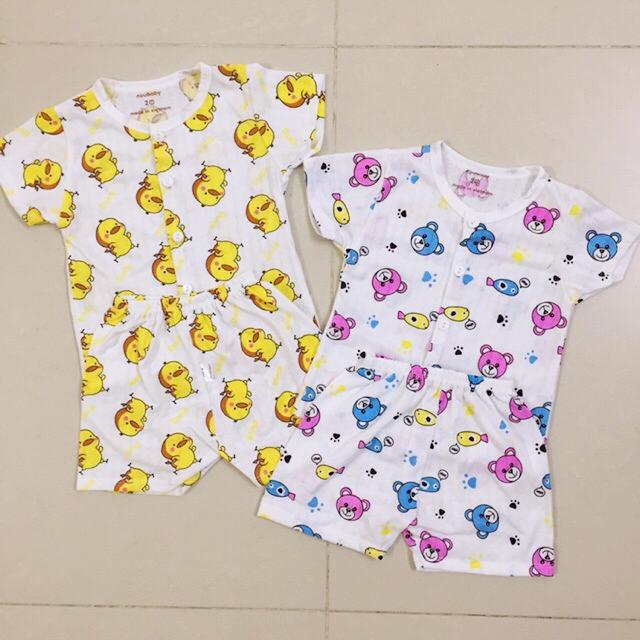 combo 5 bộ cotton giấy cho bé yêu