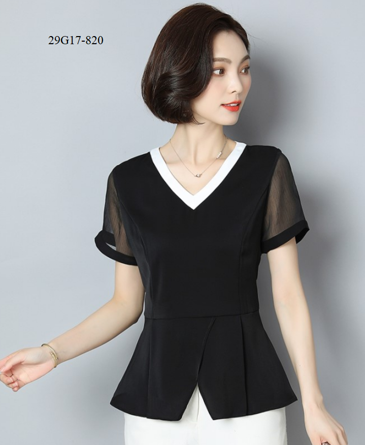 ÁO KIỂU PEPLUM SANG TRỌNG