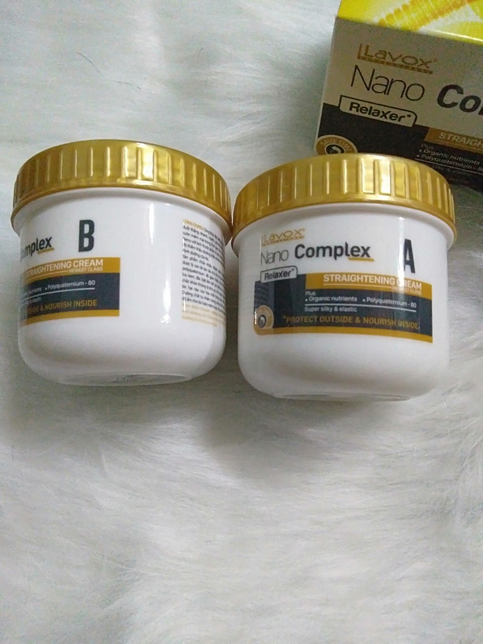 Duỗi Tóc Chuyên Nghiệp Lavox Nano Complex 150mlx2