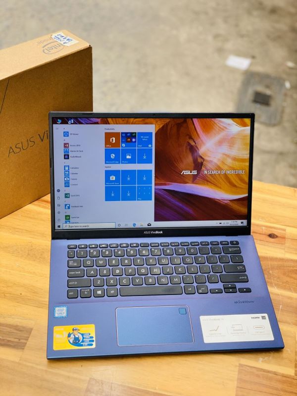 Laptop Asus Vivobook A412FA, I3 8145U 4G SSD256 Full HD Full Hộp BH Toàn Quốc 10/2021