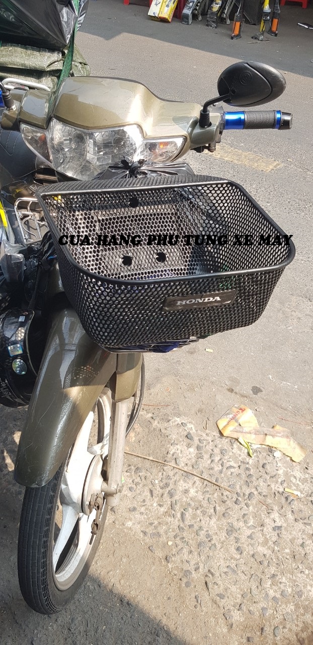 Rổ trước kiểu Wave thái cho xe Wave nhỏ/ Wave RS/ Wave A 2010 - 16