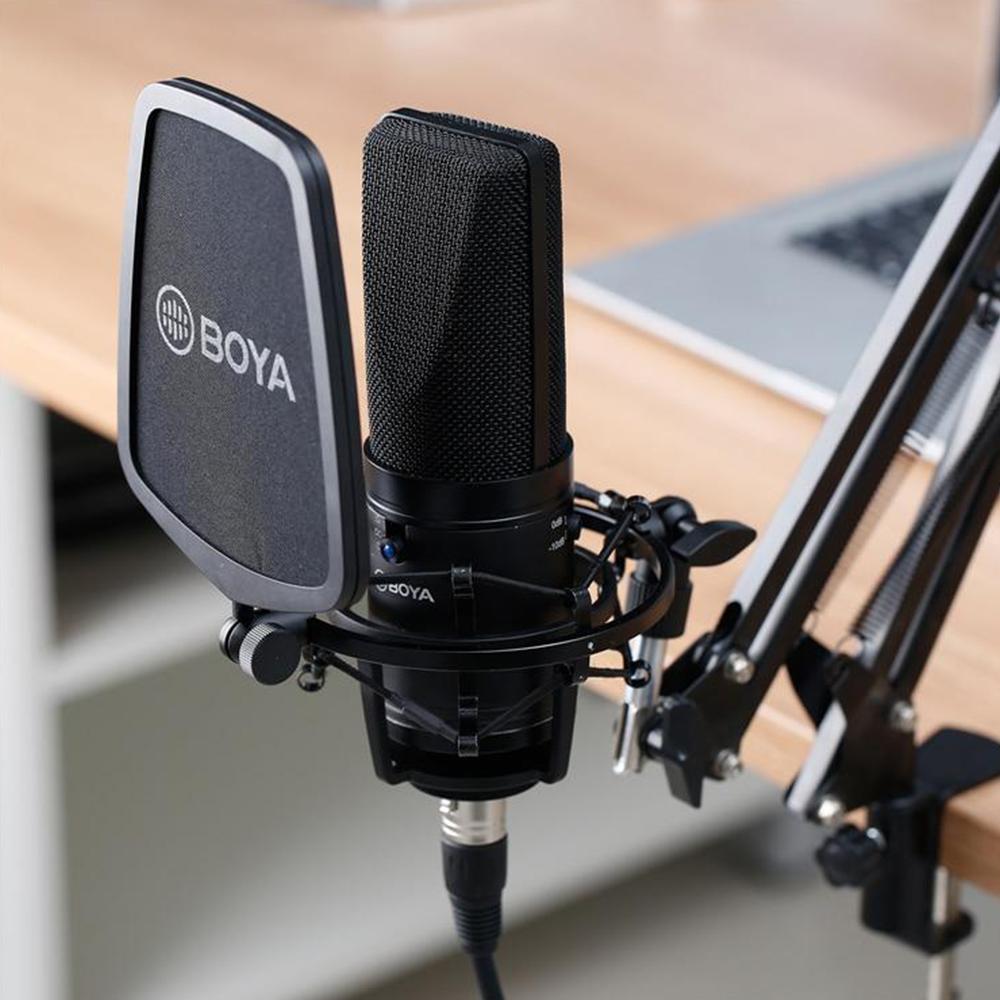 Micro Boya USB Microphone Large-Diaphragm Condenser Mic BY-M1000 (FB491)