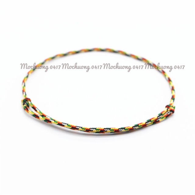 Vòng tay Chỉ Ngũ Sắc bình an - MH584