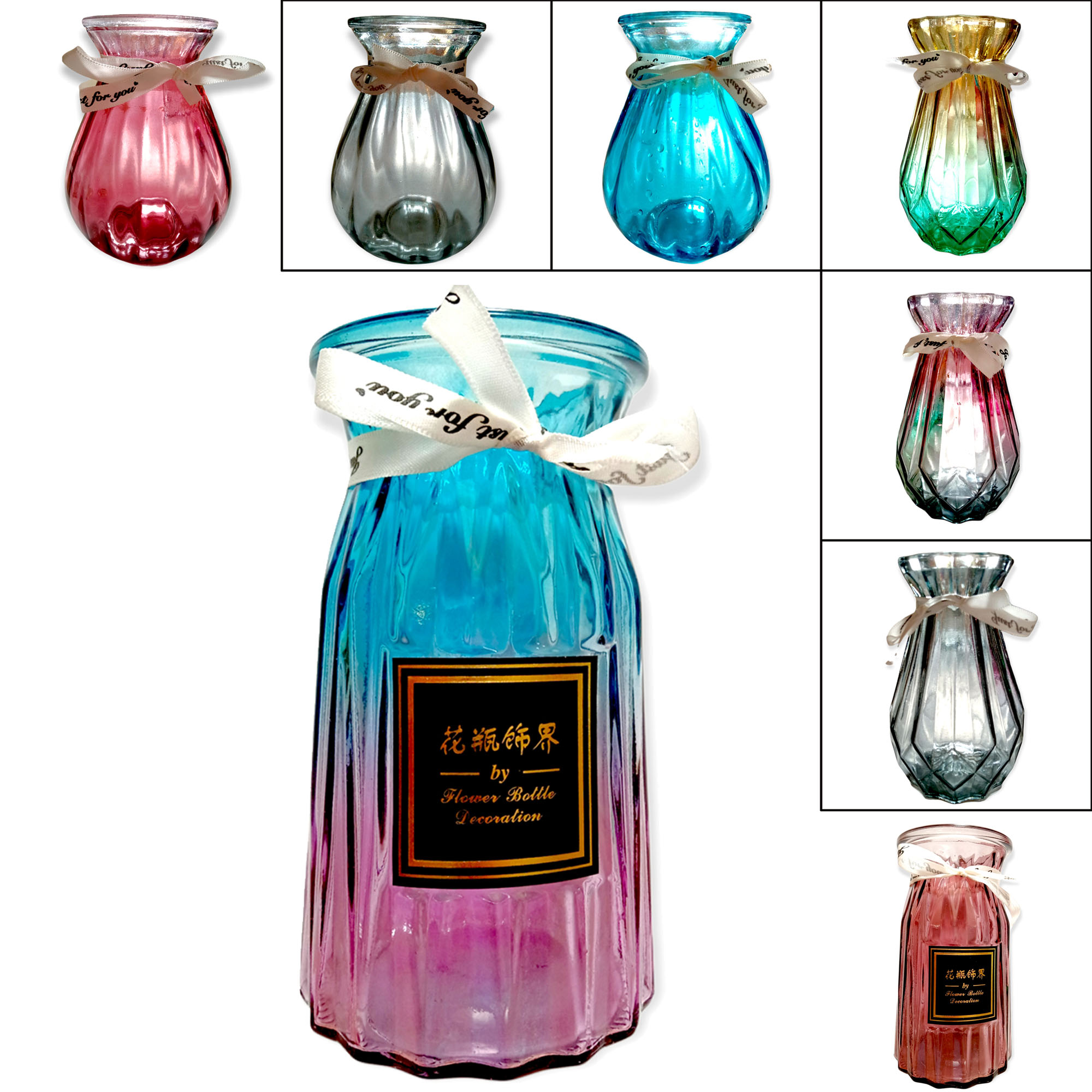 lọ hoa thuỷ tinh - bình cắm hoa - trang trí