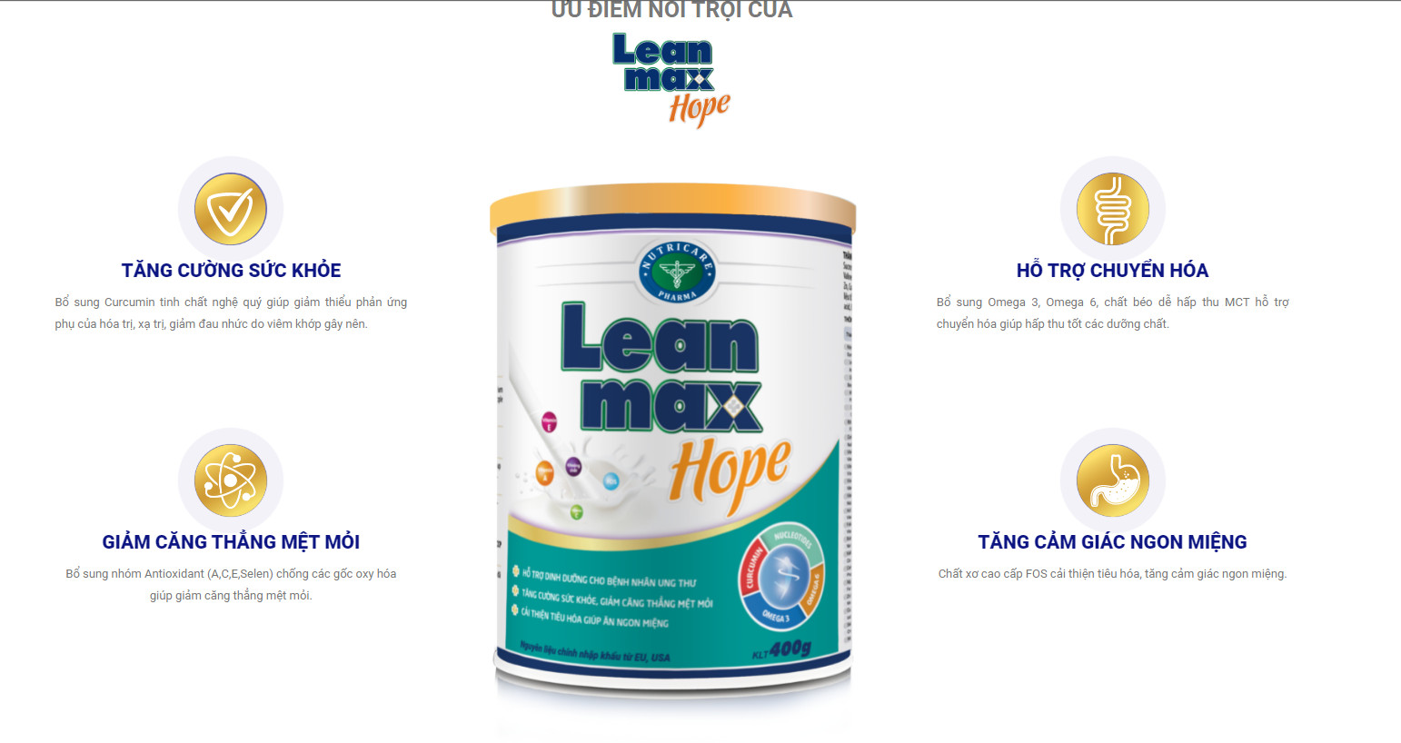 [HCM]LEANMAX HOPE 900G